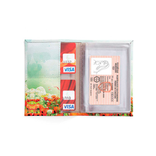 Обложка для автодокументов, AUT2 «Маки»