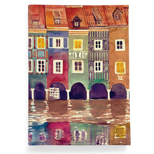 Обложка для паспорта, PAS2 «The city watercolor»