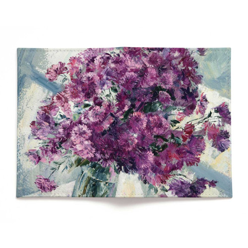 Обложка для паспорта, PAS2 «Хризантемки»