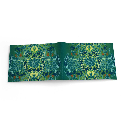 Обложка для зачетной книжки ZTK1 «Мозаичные цветы»