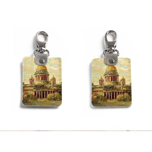 Брелок (Прямоугольный ) TRI1 «Исаакий»