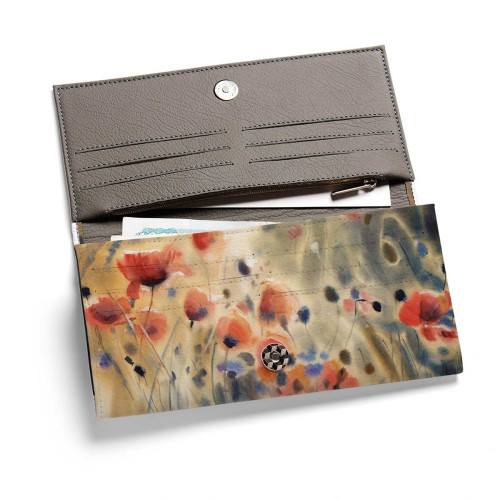 Кошелек, PRS1 «Flowers poppies»