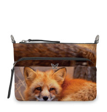 Сумка кросс-боди, BG97 «Лиса горизонтальная»