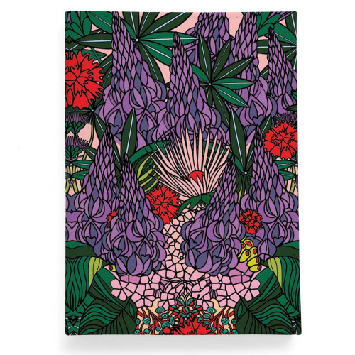 Обложка для автодокументов, AUT2 « Люпины»