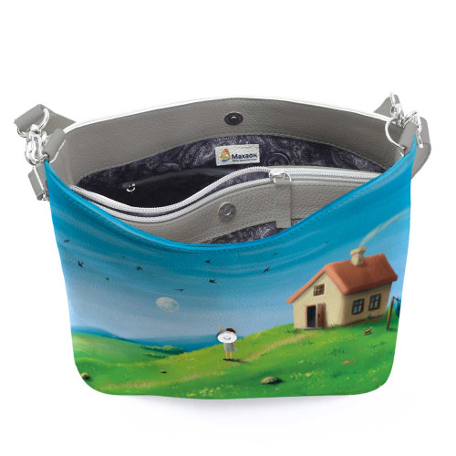 Сумка на плечо BG12 «Green hills»