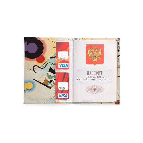 Обложка для автодокументов, AUT2 «Kandinsky Composition»