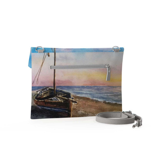 Клатч, кросс-боди KHL4 «Морской рассвет »