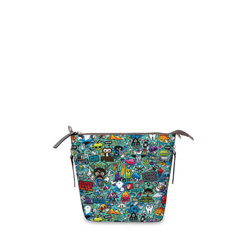 Сумка кросс-боди BAG8 «Colored drawings»