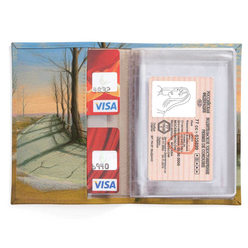 Обложка для автодокументов, AUT2 «Sunset»