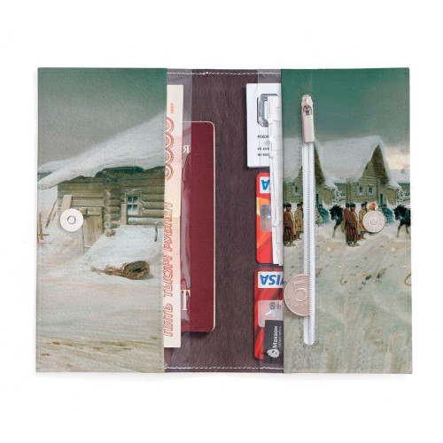 Портмоне PRS3 «Russian Winter»