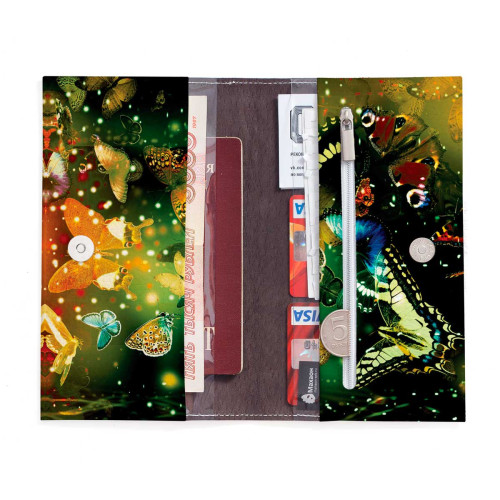 Портмоне PRS3 «Бабочки 4»