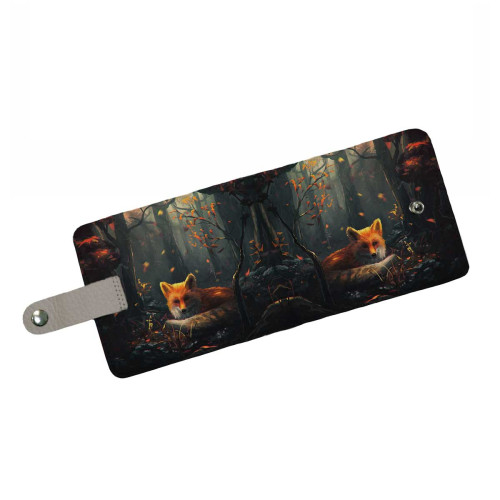 Кошелек мини PRS8 «Лиса в лесу»