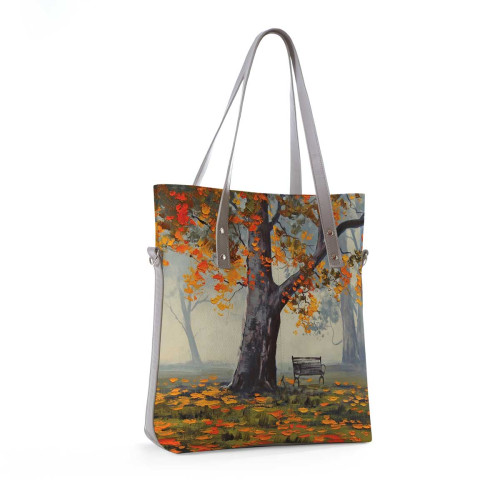 Сумка тоут BAG9 «Autumn bench»