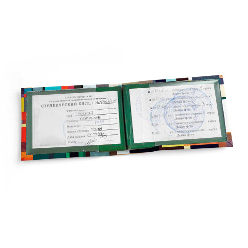 Обложка для студенческого билет STD1 «Geometry»