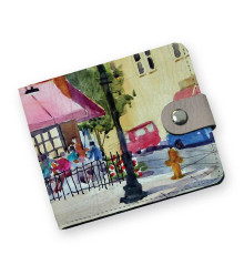 Кошелек мини PRS8 «Coffee shop»