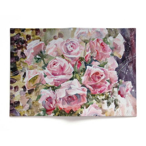 Обложка для паспорта, PAS2 «Благоуханье нежных роз»