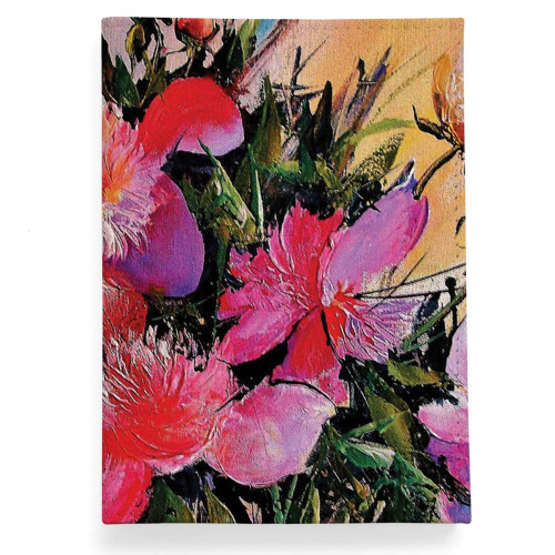 Обложка для паспорта, PAS2 «Пионы на розовом»