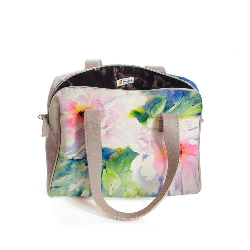 Сумка на плечо BAG5 «Two peonies»