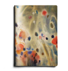 Обложка для паспорта, PAS1 «Flowers poppies»