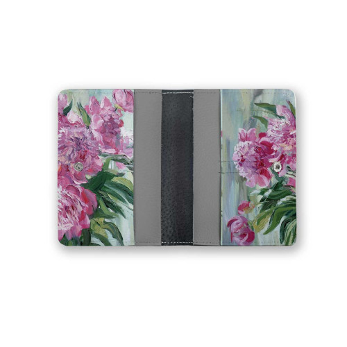 Обложка для паспорта, PAS4 «Пионы 2»