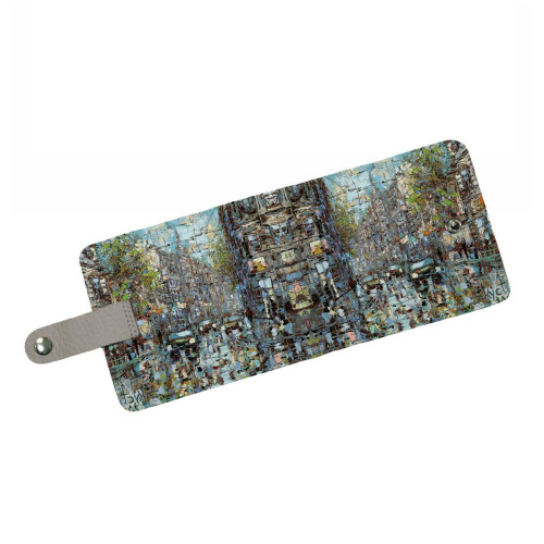 Кошелек мини PRS8 «Белые ночи на петербургской улице»