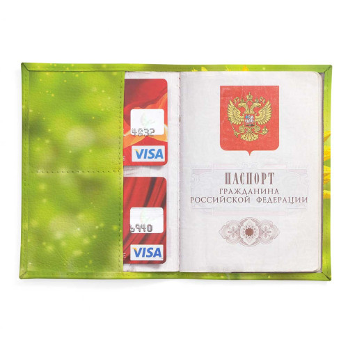 Обложка для паспорта, PAS2 «Sunflower»