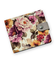 Кошелек мини PRS8 «Autumn flowers »