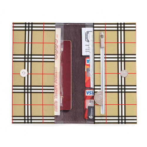 Портмоне PRS3 «Клетка 2»