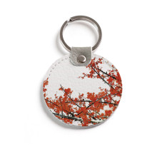 Брелок (Круглый) TRI4 «Ветка сакуры»