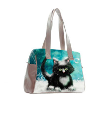 Сумка на плечо BAG5 «Snow cat»