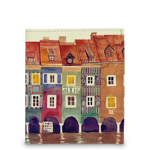 Кошелек мини PR17 «The city watercolor»