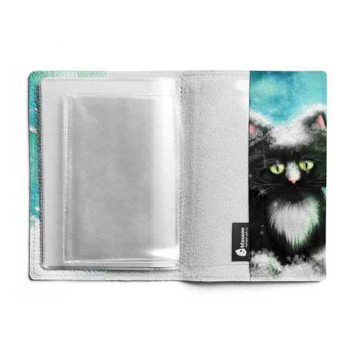 Обложка для автодокументов, AUT1 «Snow cat»