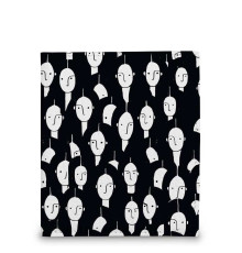 Кошелек мини PR17 «Black faces»