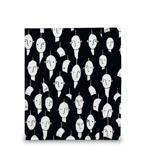 Кошелек мини PR17 «Black faces»