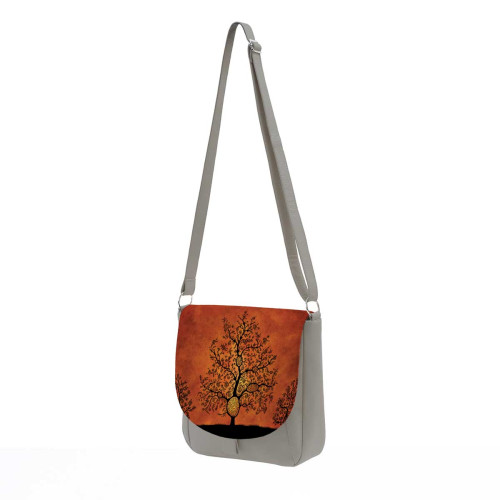 Сумка кросс-боди BG10 «Дерево лабиринт»