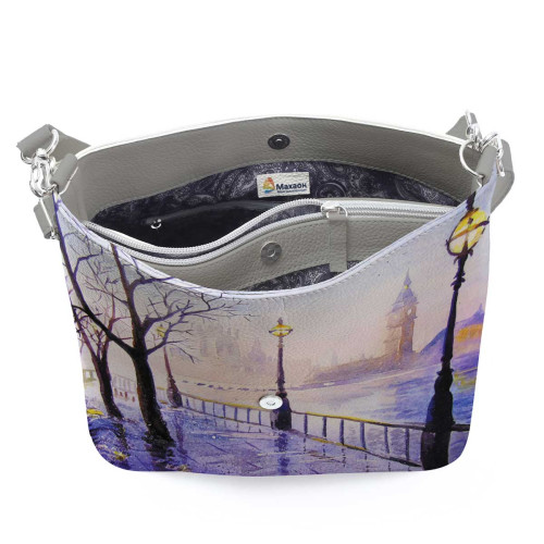 Сумка на плечо BG12 «Лондон после дождя»