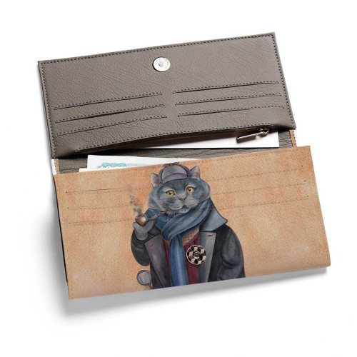 Кошелек, PRS1 «Шерлок кот»