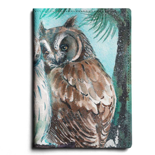 Обложка для паспорта, PAS1 «Совы»