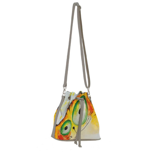 Сумка на плечо BG16 «Crazy cat»