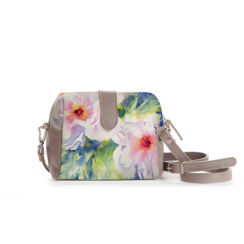 Сумка кросс-боди BAG6 «Two peonies»