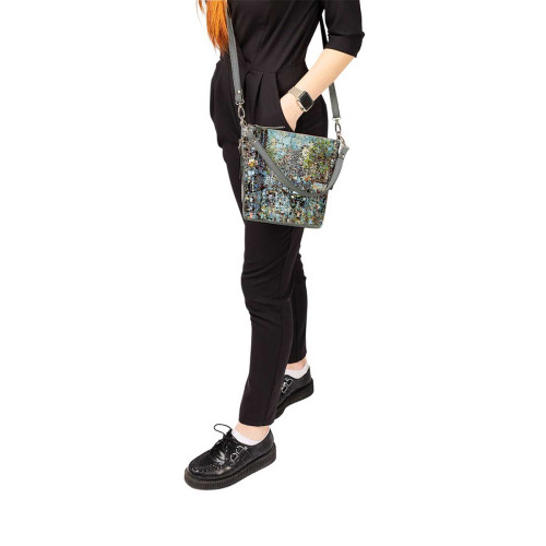 Сумка кросс-боди BAG8 «Белые ночи на петербургской улице»