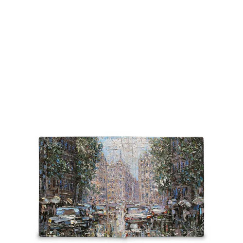 Кошелек мини PR17 «Дождь и солнце в Петербурге»