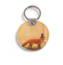 Брелок (Круглый) TRI4 «Smoke fox»