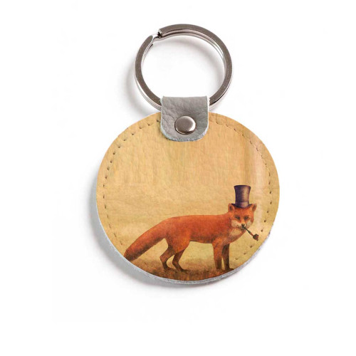 Брелок (Круглый) TRI4 «Smoke fox»