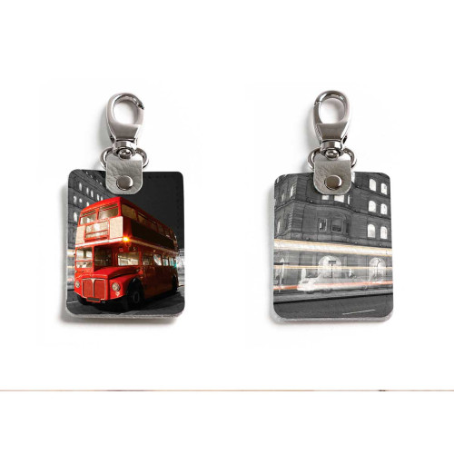Брелок (Прямоугольный ) TRI1 «London Bus»