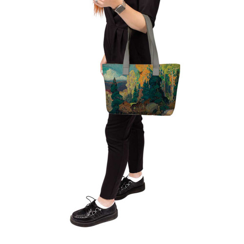 Сумка тоут, BAG2 «Autumn Hillside»