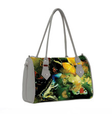 Сумка на руку BG13 «Бабочки 4»