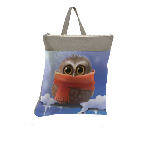 Рюкзак BKP3 «Owl in scarf»