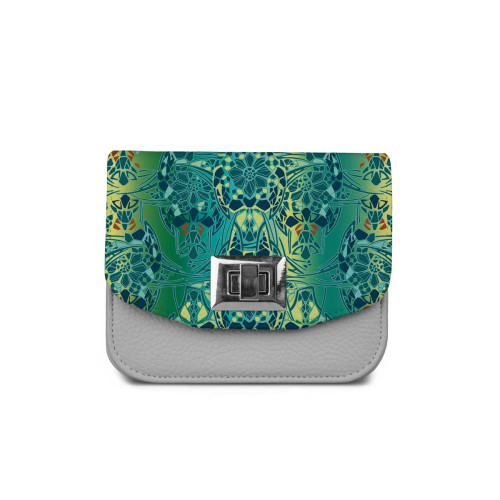 Сумка кросс-боди, BG61 «Мозаика оливковая»