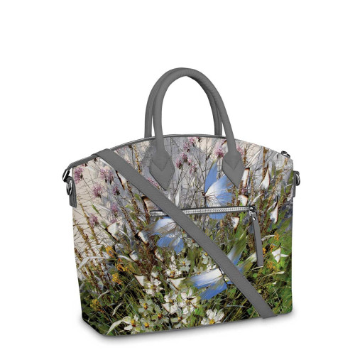 Сумка на руку, BG82 «Бабочки над цветами и травами»